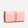 Women's wallet on magnets, pink color