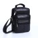 Male bag on lightning, long belt, black color
