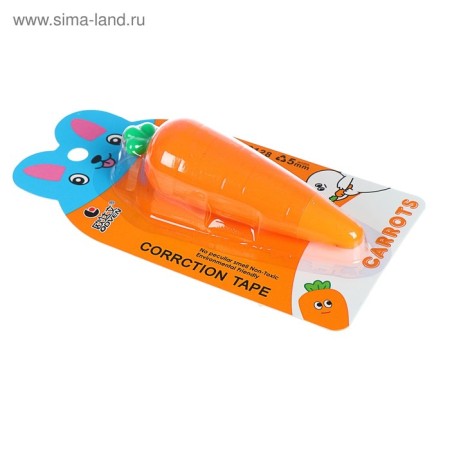 Correct corrector "Carrot" 5 m x 5 mm., Blister, euro suspension, MIX case-2