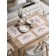 A set of napkins for setting the table “without filters”, rectangular, rounded edges, size 30x46 cm, 4 pcs