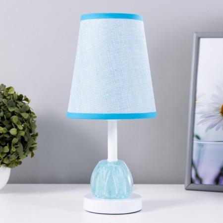 Hilton table lamp E27 40W Blue and Blue-Blue 15x15x32 cm Risalux