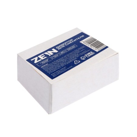 Zein Z742 divertor, for the mixer, zinc body, with a round nut, color chromium-3