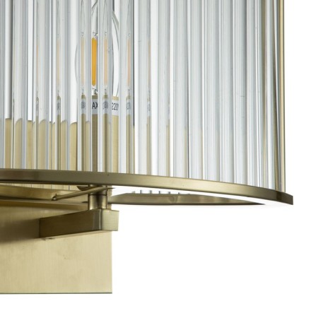 Bra Indigo, 12003/1w Gold. 1x40W, E14, 155x300x270 mm-2