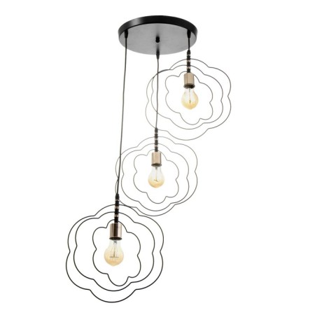Bayerlux lamp "I entered" 3he27 40W black 50x50x100 cm-3