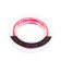 Akara Ultra Light X4 cord, diameter 0.12 mm, test 6.3 kg, 100 m, pink