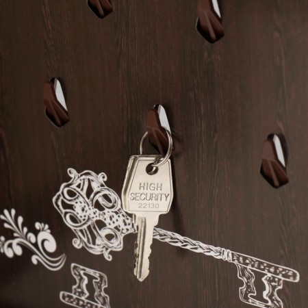 Key closed "Bear" 26.5x31.5 cm nut-3