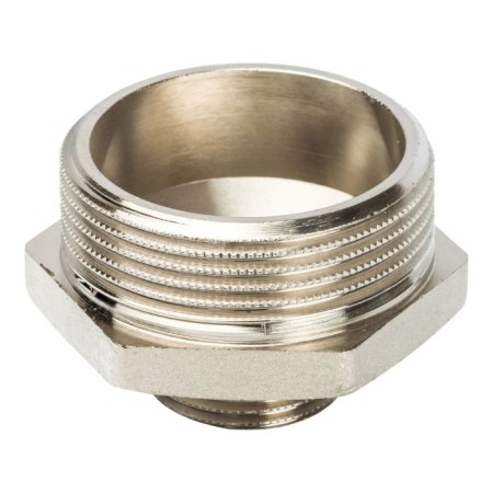 Nipple transition stout SFT-0004-011234, 1 1/2 "x 3/4", external thread, nickel. brass-1