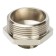 Nipple transition stout SFT-0004-011234, 1 1/2 "x 3/4", external thread, nickel. brass