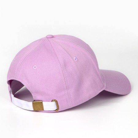 Women's cap. Beach. Palms, pink color, rr 56-6