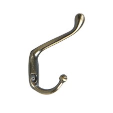 Furniture tundra hook TKD015, two -rod, bronze, 4 pcs TMP
