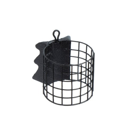 Metallic feeder X-Feeder ME Alligator M Grid, Matt Black, 50 g, 28 ml