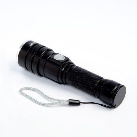 Manual battery “Master K” 1800 mAh, 1000 lm, 500 m, XHP50, Micro USB, Zoom-1