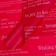 Film matte bilateral "message" red, 0.58 x 0.58 m