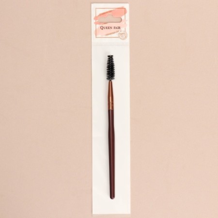 Brush for eyebrows and eyelashes "Brush Coffee", 15 (+/- 1) cm, color mix-5