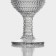 Glass glass "Valon", 70 ml, pearl color