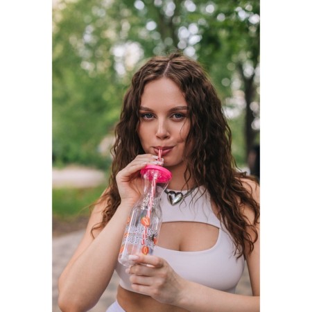 Bottle "Citrus Boom", 450 ml, with a tube, color mix-6
