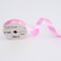 Tape for decor and gifts, light pink, 2 cm x 45 m