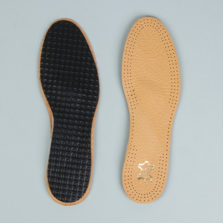Shoes for shoes, shock-absorbing, with a mild supervisor, 41-42r-r, steam, color light-brown-3