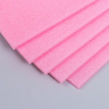 Foamen for creativity "bright pink" thickness 0.5 cm 21x30 cm-1