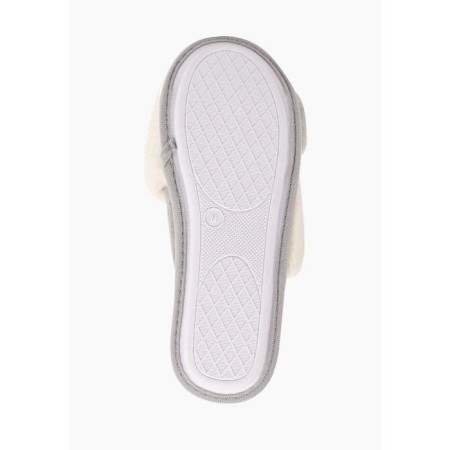 Slippers # 3 women, size 36.5, white-gray color-4