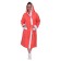 Women's robe, size 50, white/coral, maistra