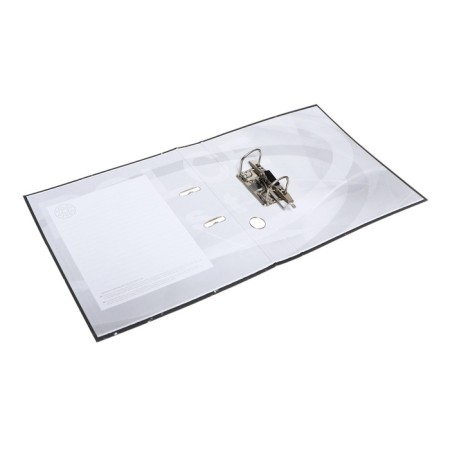Folder - registrar 50 mm, A4, calligrata, economical marble, black, mix-5