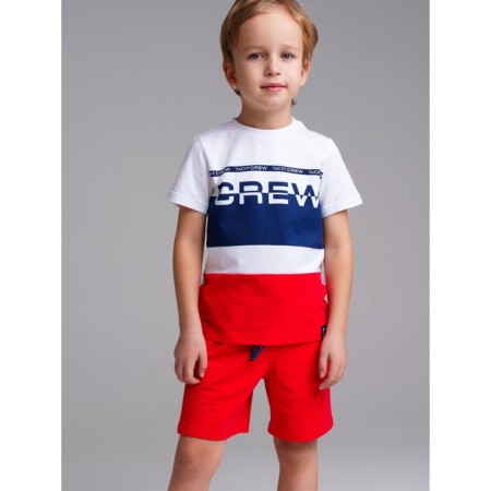 Set for a boy PlayTude: T -shirt and shorts, height 104 cm-3