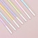 Set of candles in the cake, 7 pieces, 11.5 cm, multi -colored