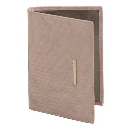 Cover for passport, pink color
