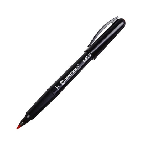Marker for CD/DVD 2.5 mm Centropen 4606, line 1 mm, red color-1