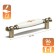 Autumn Cappio Ceramics bracket handle, 96 mm, bronze color