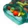 Ground vegetable, green, 50 x 80 cm, 35 - 40 kg