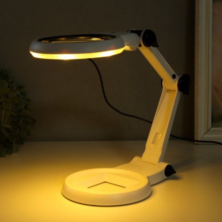 Lupa-lupa x2.3 x6 for LEDX18 creativity from 3AAA USB lenses d = 2.1 and 10 cm-6