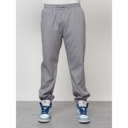 Male tracksuit, size 56, gray color-4
