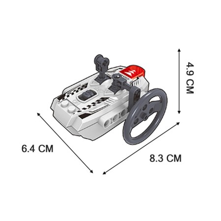Designer Racing machine Winner Keyixing Race, Radio Management, 185 parts, 6+-2