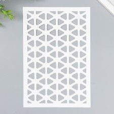Plastic stencil 