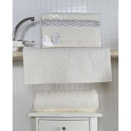 Terry towel Sofi de Marko Almeda, 550 g, size 50x100 cm, cream color