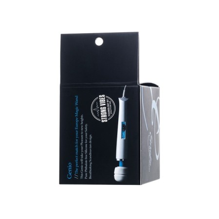Magic Wand Genio nozzle for Massager Europe, silicone, blue, 4.1 cm-13