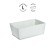The basket for storage is rectangular, "Pearl", L, 27x18x13 cm, felt