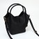Bag Female Tout with zipper, black color