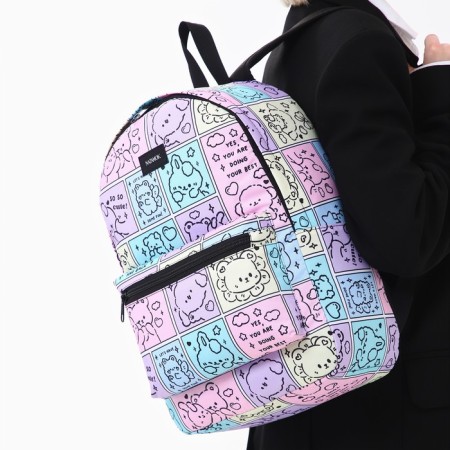 School textile “Beasts”, 42x14x28 cm-10