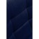 Hilly stool for metal/velor, black/blue 43x42x93 cm