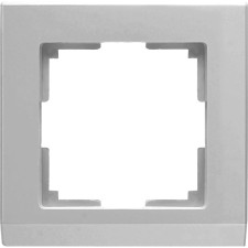 Frame for 1 post WL04-FRAME-01, silver color