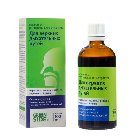 A complex of plant extracts for the upper respiratory tract, 100 ml
