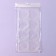 Chocolate form "hearts", silicone, 8 cells, 23.5 × 11.5 × 0.3 cm, the color is transparent