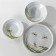 Service table porcelain "Dragonfly", 37 items, 2 types of plates