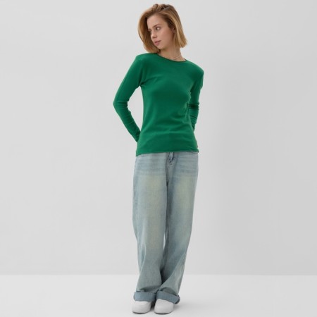 Female jumper minku, green color, rr 42-44-1