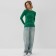 Female jumper minku, green color, rr 42-44