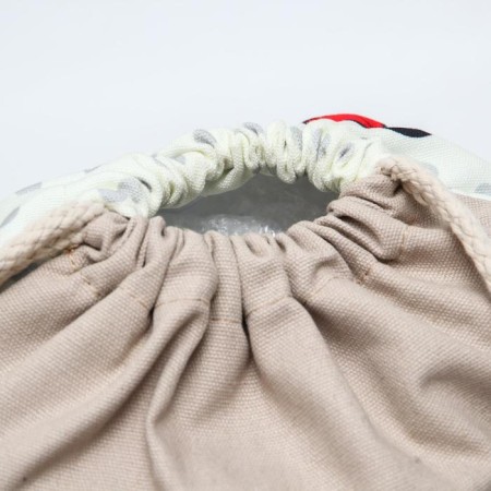 A bag for shoes with a pocket, 35x42 cm, Minnie Mouse-3
