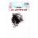 Eils, set 2 pcs., Size 1 pc. - 20 × 1.2 cm, black color